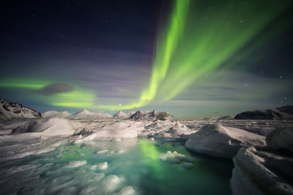 gewaltiges Polarlicht, Glasbild Jetzt online – Bild 5