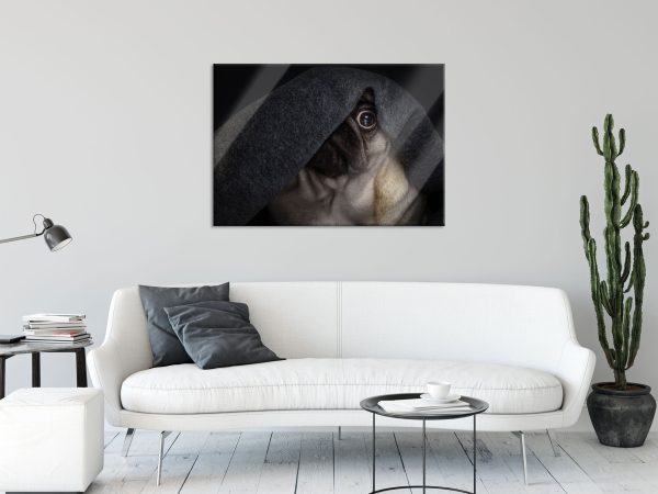 Süßer Lustiger Mobs Decke, Glasbild Mode – Bild 2