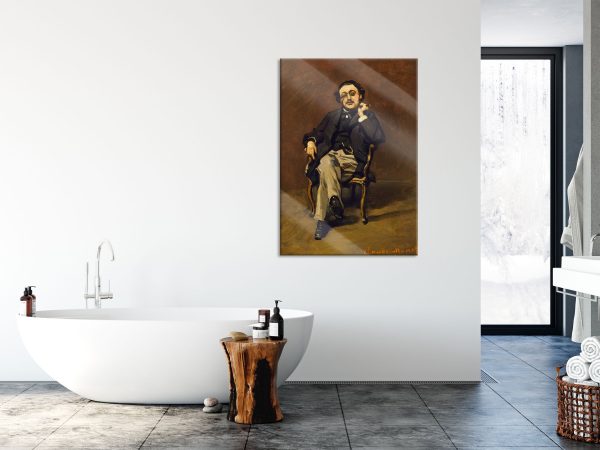 Claude Monet - Dr. Leclenché, Glasbild Rabatt – Bild 4