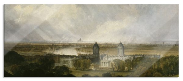 William Turner - London from Greenwhich Park , Glasbild Panorama Online