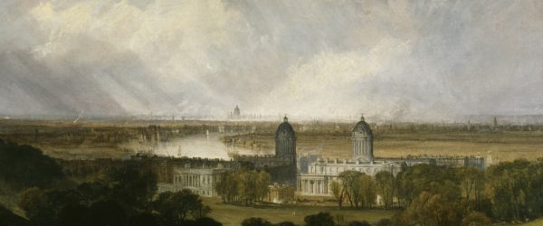 William Turner - London from Greenwhich Park , Glasbild Panorama Online – Bild 5