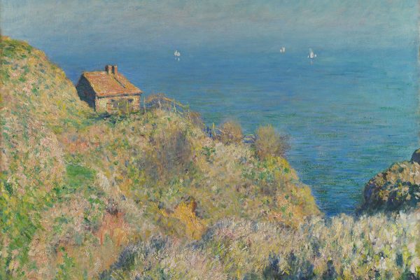 Claude Monet - Die Hütte des Zollwächters, Glasbild Mode – Bild 5