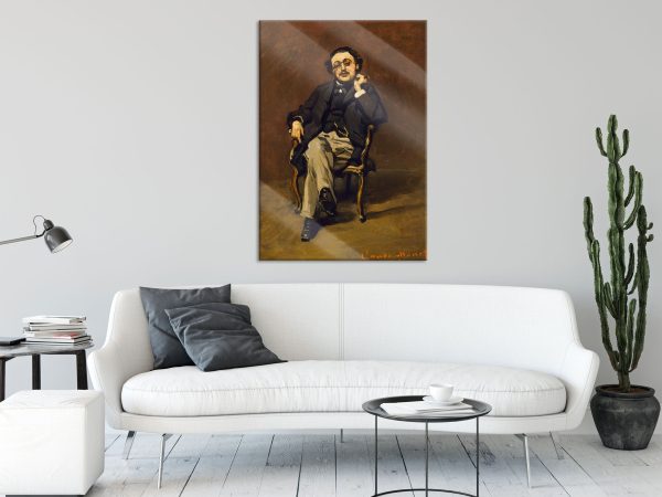 Claude Monet - Dr. Leclenché, Glasbild Rabatt – Bild 2