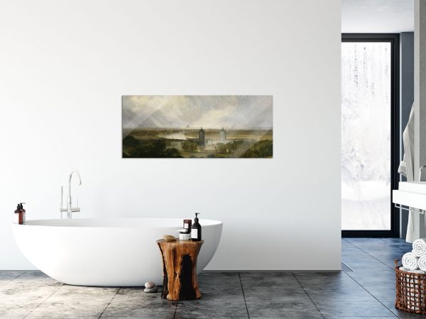 William Turner - London from Greenwhich Park , Glasbild Panorama Online – Bild 4