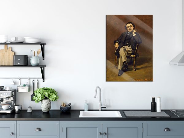 Claude Monet - Dr. Leclenché, Glasbild Rabatt – Bild 3