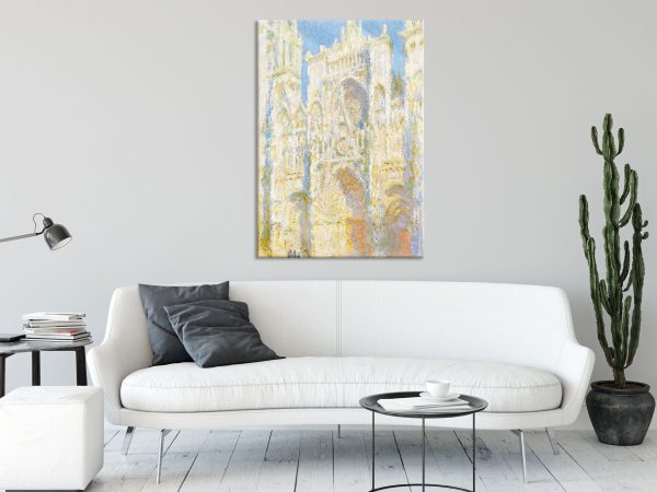 Claude Monet - Kathedrale von Rouen I, Glasbild Schn?ppchen – Bild 2