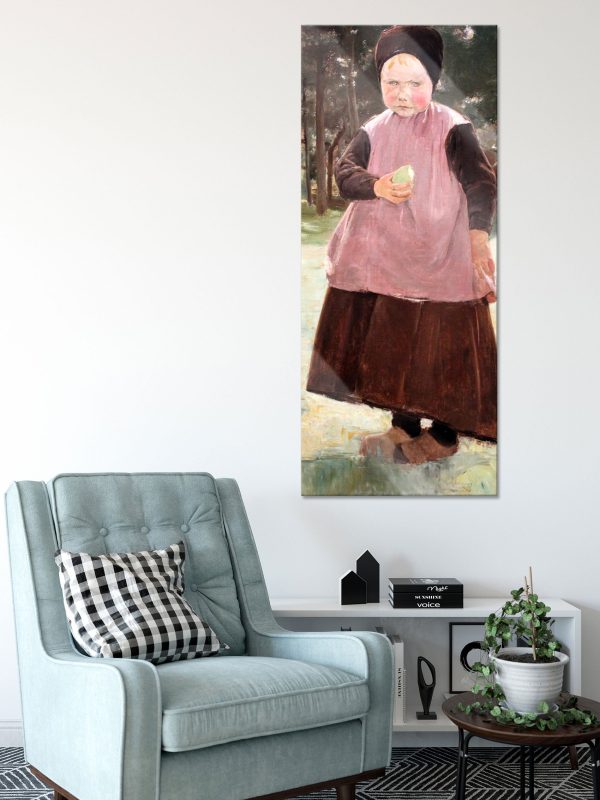 Max Liebermann - Eva , Glasbild Panorama Angebot – Bild 2
