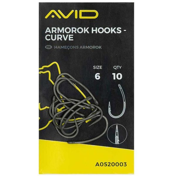 AVID Carp Armorok Hooks - Curve Size 8 Mode