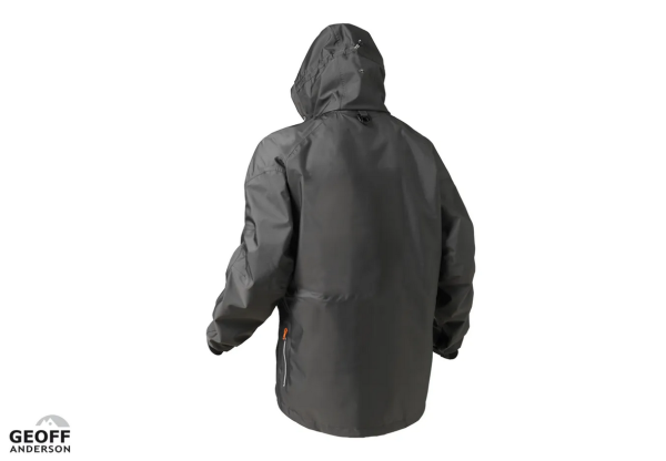 Geoff Anderson Tuva - Schwarz   wind- und wasserdichte Funktionsjacke Verkauf – Bild 3