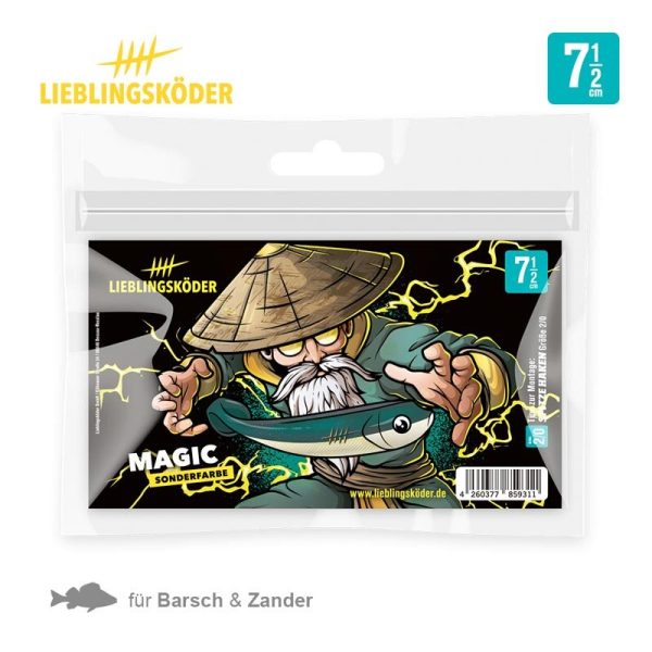 Lieblingsköder Gummifisch 7,5cm - Sonderfarben Mode – Bild 4
