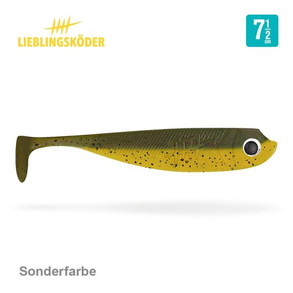 Lieblingsköder Gummifisch 7,5cm - Sonderfarben Mode – Bild 5