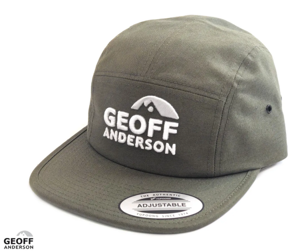 Geoff Anderson Kappe Flexfit Jockey - Grün Jetzt online