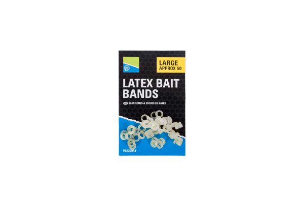 Preston Latex Bait Bands - L Zu verkaufen