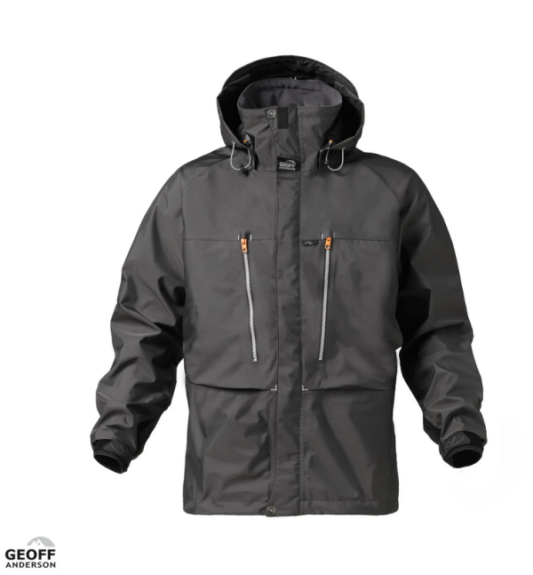 Geoff Anderson Tuva - Schwarz   wind- und wasserdichte Funktionsjacke Verkauf