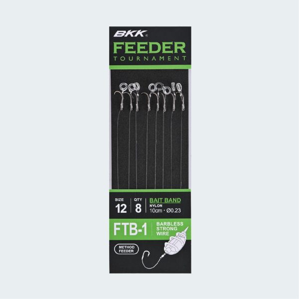 BKK FTB-1 Bait Band Barbless | Feeder Vorfachhaken Online